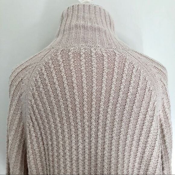 Revolve Pink Stitch Celine Turtleneck Sweater Size Large - Picture 5 of 10